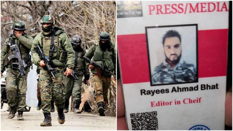 Journalist-turned-terrorist among two killed by security forces in Srinagar encounter