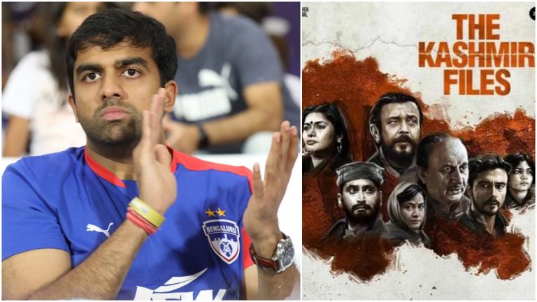 Parth Jindal, MD of JSW Sports and chairman of Delhi Capitals endorses Arvind Kejriwal’s derisive remarks on ‘The Kashmir Files’