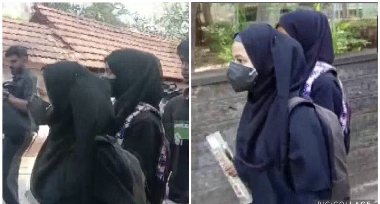 Udupi: Students who filed petition against Karnataka Hijab ban not permitted to take exams wearing burqa