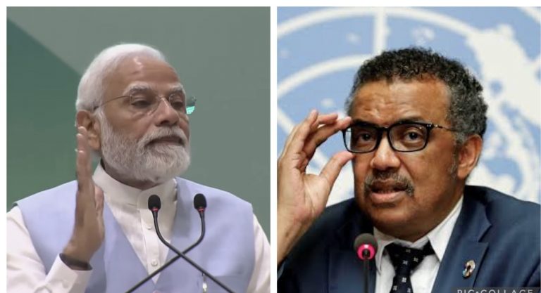PM Modi renames WHO chief Tedros Ghebreyesus as “Tulsi Bhai” at Global AYUSH Investment and Innovation Summit
