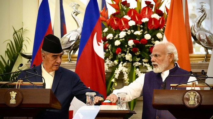 India and Nepal vow to expand bilateral ties, PM Modi, PM Deuba flag off India-Nepal rail link, launch RuPay: Details