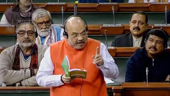 'I get angry only on when it comes to Kashmir': Amit Shah in Parliament