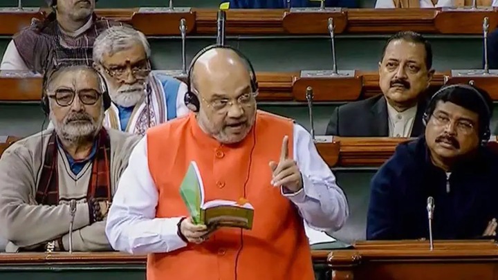 “Only Kashmir makes me angry”: Home Minister Amit Shah in parliament, video goes viral