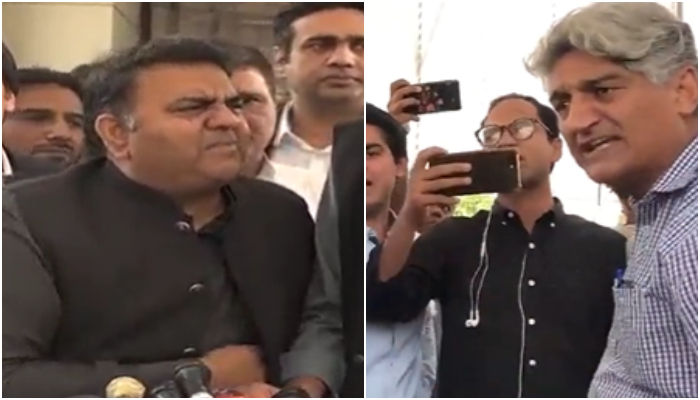 Pakistan political crisis: Imran Khan’s aide Fawad Chaudhry loses cool amid presser, calls reporter ‘Kiraye ke log’