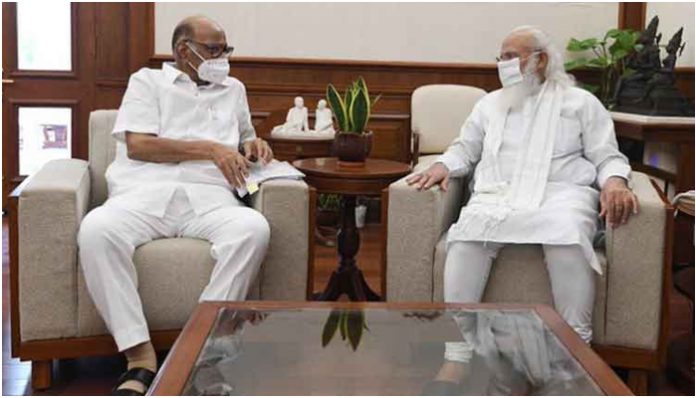 Sharad Pawar meets PM Modi