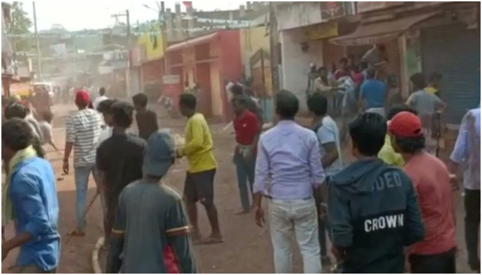 Odisha: Islamists pelt stones, glass bottles at Ram Navami Akhada procession in Joda, bikes torched, section 144 imposed