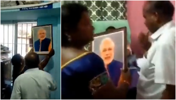 Tamil Nadu: PM Modi’s portrait removed from town Panchayat office in Thanjavur, reinstated after outrage