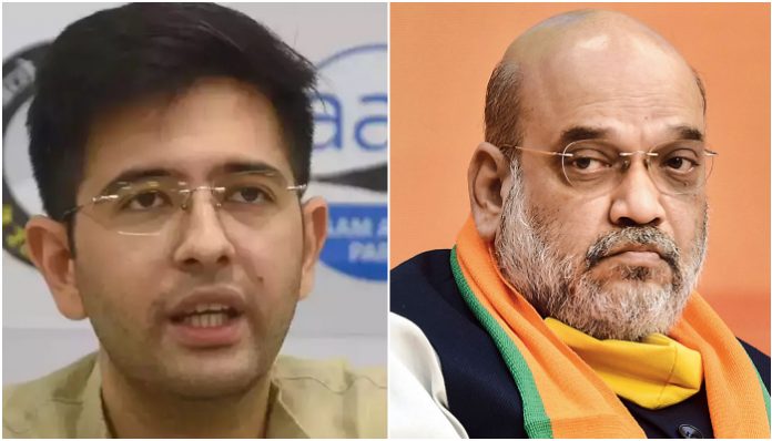 Raghav Chadha calls for demolition of MHA Amit Shah's home