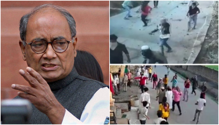 ‘Hindu terror’ proponent Digvijaya Singh floats new conspiracy theory after stone pelting attacks on Hindu festivals