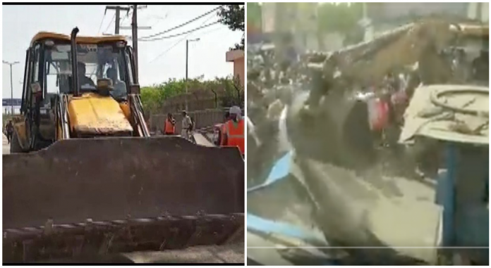 Bulldozers in Jahangirpuri