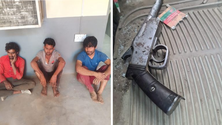 Gurugram: Tasleem, Khalid, and Sahid among 5 arrested for cattle smuggling after a dramatic high-speed chase, had fired on Bajrang Dal activists
