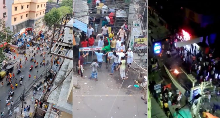 West Bengal: Ram Navami procession attacked in Howrah, several participants injured