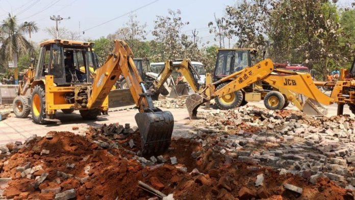 Rajasthan: Locals in Rajgarh cry as temple and their homes demolished