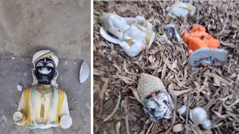 Amidst Navratri, Hindu temple vandalised with idols of deities shattered into pieces in Jammu, was attacked two times in recent past