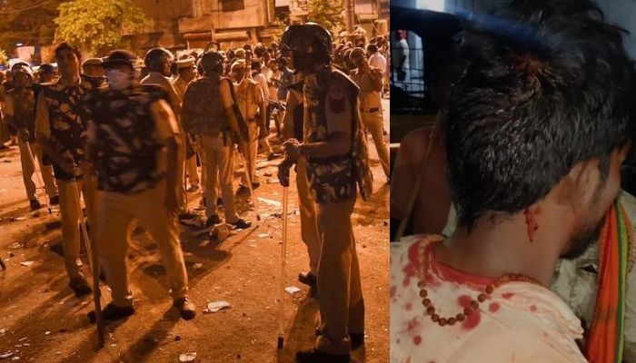 Stone-pelting at Hanuman Jayanti Shobha Yatra after procession passed near an Iftar gathering in a Mosque in Andhra Pradesh’s Kurnool
