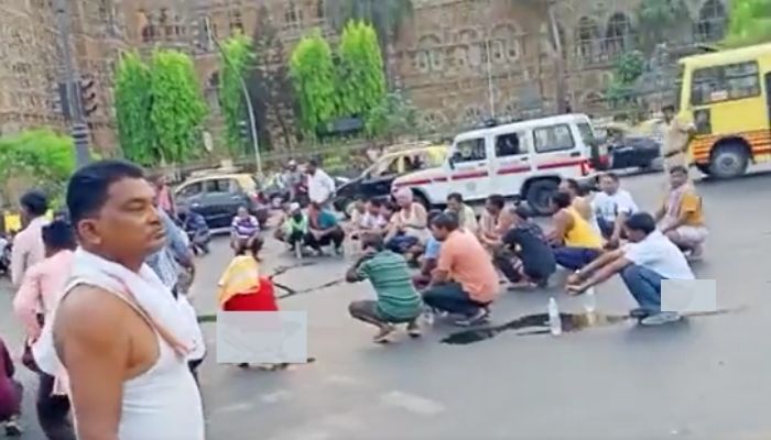 Mumbai: ST workers forced to defecate in the open after the MVA government fails in providing them with basic amenities