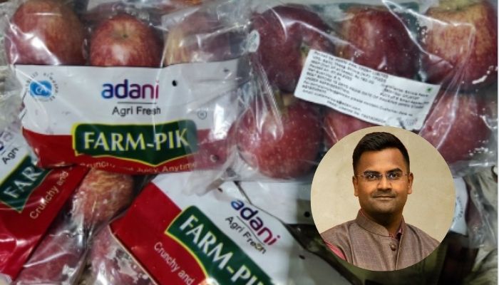 Congress IT cell head tweets fake news about ‘Adani Apples’ dominating the market over the produce of local farmers, later deletes the tweet