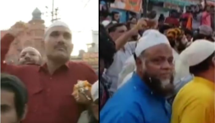 MP: Flowers showered on Hanuman Jayanti shobha yatra, earlier illegal properties of stone-pelters on Ram Navami procession were razed down