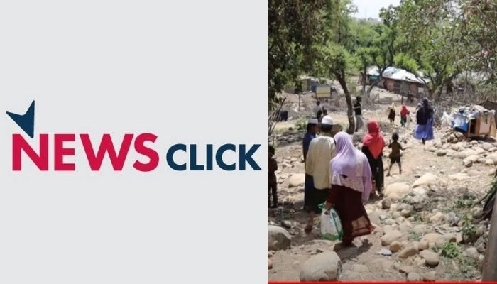 Leftist news portal NewsClick does a sob story on illegal Rohingya Muslims of Jammu, ends up flagging off a security concern
