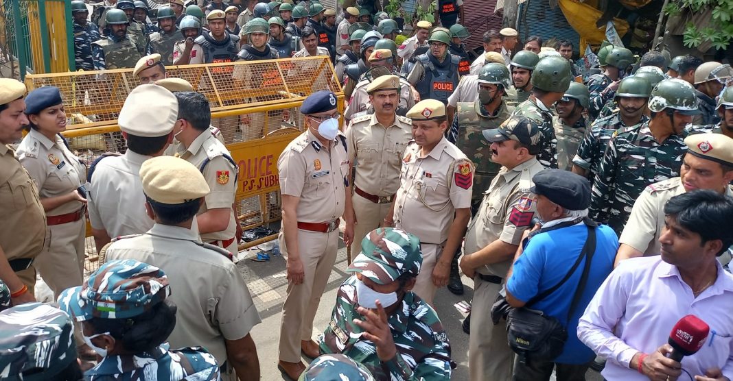 Jahangirpuri Bulldozers