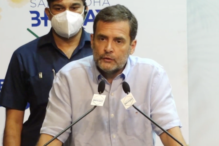 Rahul Gandhi claims the country has committed violence against him: What he said