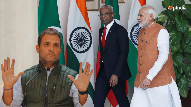 Maldives issues decree to ban anti-India campaign “India Out”, Rahul Gandhi had blamed the Modi govt for the China-backed campaign