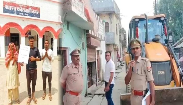 Surrender of criminals continues in Uttar Pradesh, rape accused reaches police station in fear of bulldozer, pleads not to encounter