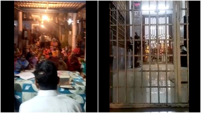 Video of Christian prayers inside Gangavaram Ram temple goes viral, BJP leaders demand action, police deny