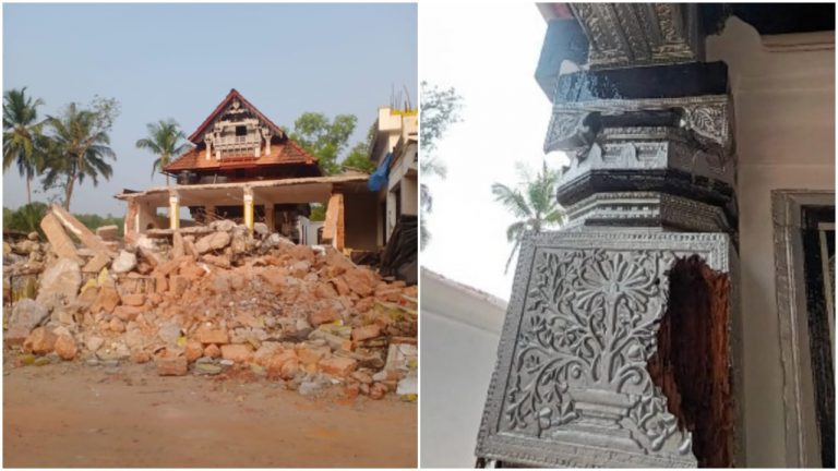 Karnataka: Hindu Temple-like structure found inside a mosque in Mangaluru, locals suspect the presence of a temple in the past