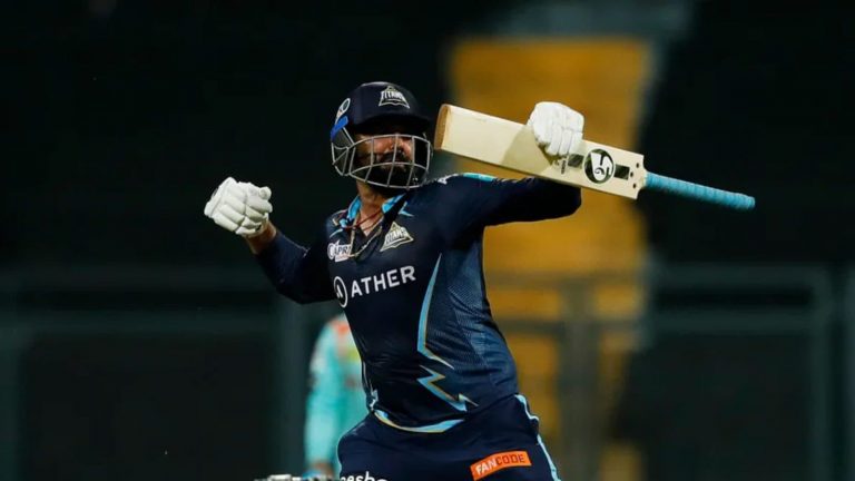 Tewatia returns to haunt Punjab as Gujarat Titans edge home in a last-ball thriller