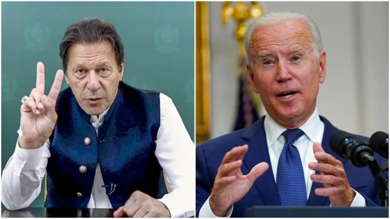 Ahead of the no-confidence motion, Pakistan PM Imran Khan claims the USA wants to ‘topple’ his govt, White House hits out