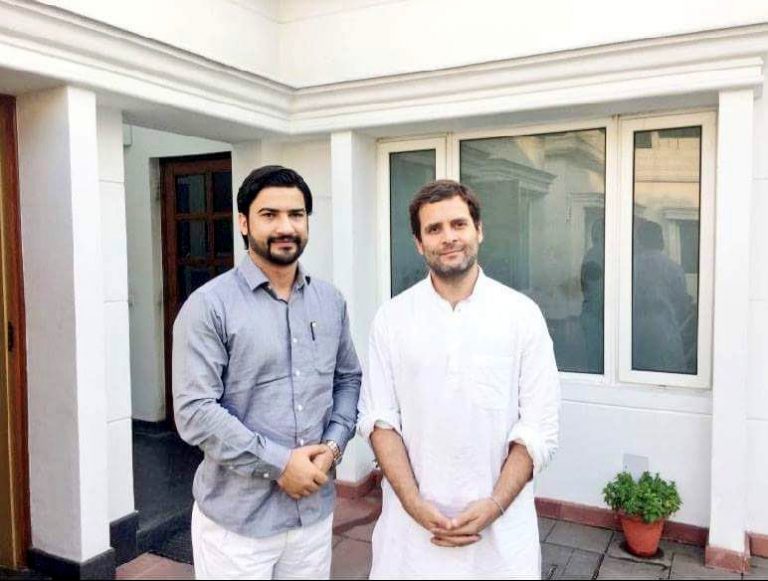 Congress leader Salman Nizami tries to show he is all about the love, netizens expose him with his old hate tweets