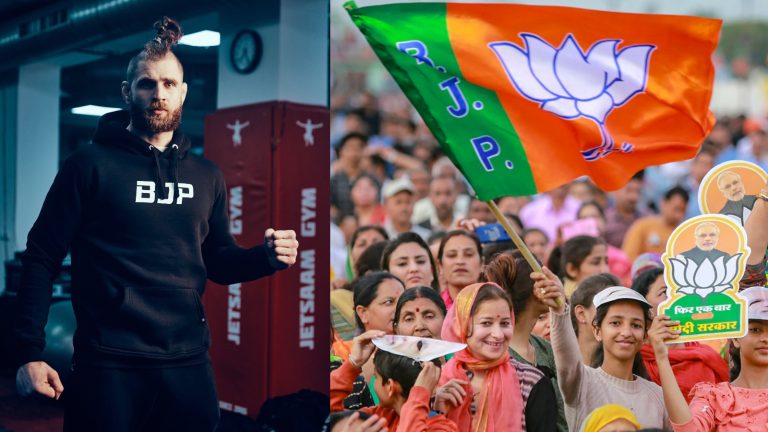 BJP goes ‘international’ as martial arts fighter Jiri Procházka launches his store, here is what has left netizens amused