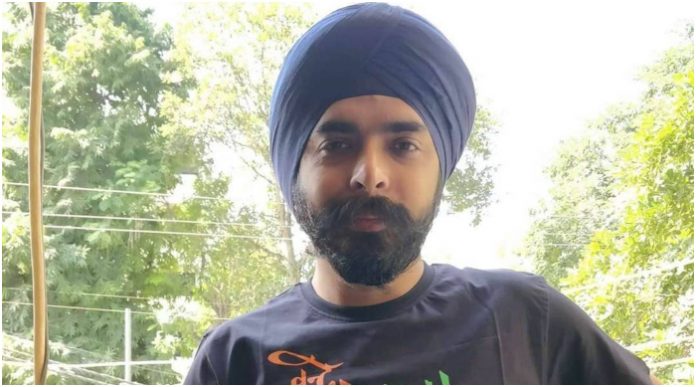 Tajinder Bagga suffers injuries on back and shoulder after being assaulted by the Punjab Police