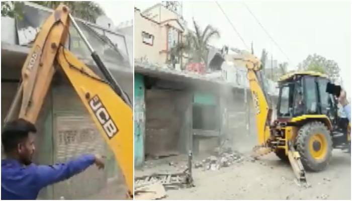 Uttar Pradesh: Yogi govt bulldozes off three illegal properties owned by gangster Mohammad Asif, video goes viral