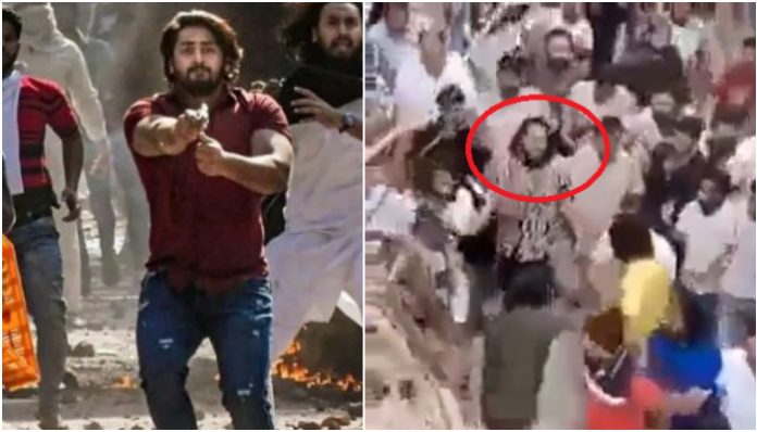 Delhi riots accused who pointed gun at cop gets hero's welcome during parole: Watch