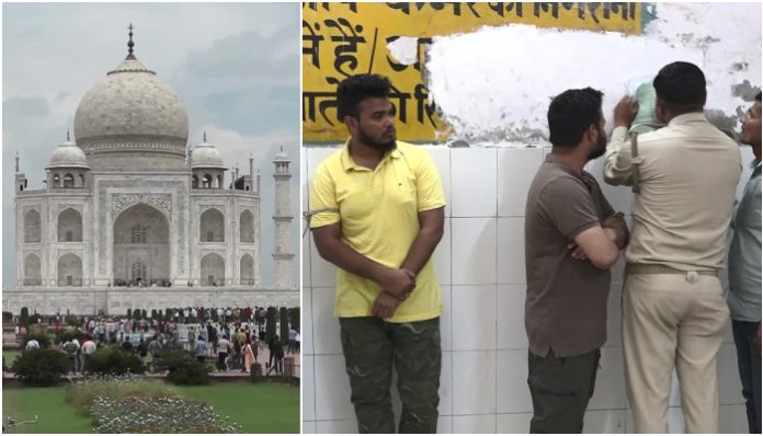 Four arrested for offering Namaz on Taj Mahal premises, charged for riot provocation