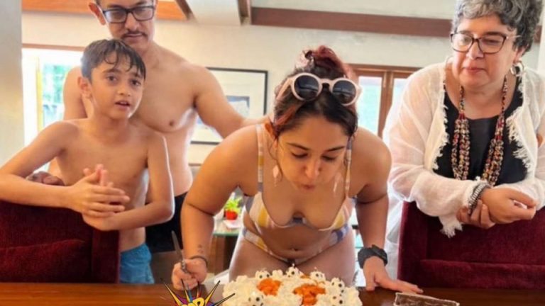Social media users slam Aamir Khan for Ira Khan’s photos celebrating her birthday in a bikini
