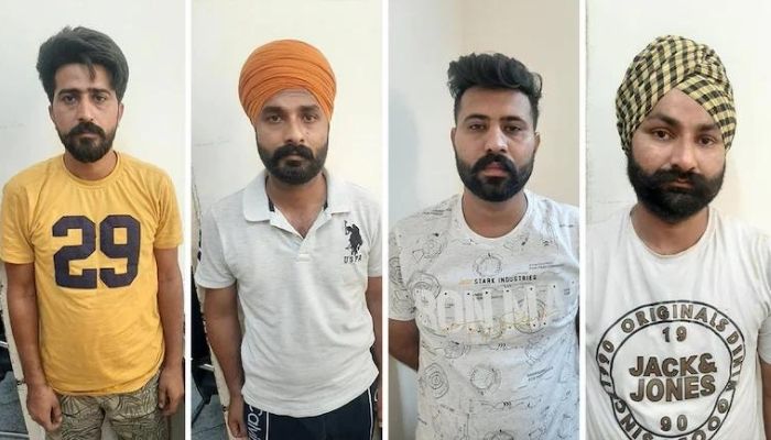 4 Khalistani terrorists arrested from Karnal, weapons and explosives ‘drone-delivered’ from Pakistan seized