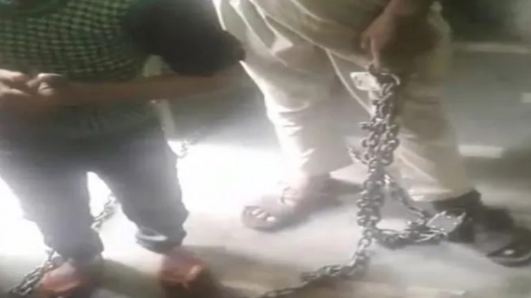 Lucknow: Maulana of illegally operating Madarsa thrashes two children with canes, ties them in chains, parents refuse to file a complaint, shield Maulana