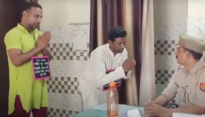 Muzaffarnagar, UP: History sheeter brothers Naeem and Naseem surrender before police, were accused in cow slaughter cases