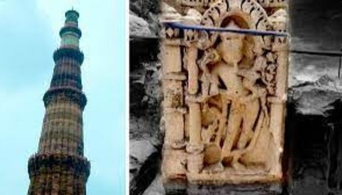 Idol of Lord Narasimha and devotee Prahlada, said to be 1200 years old, identified in Qutub Minar complex: Here is what an archeologist said