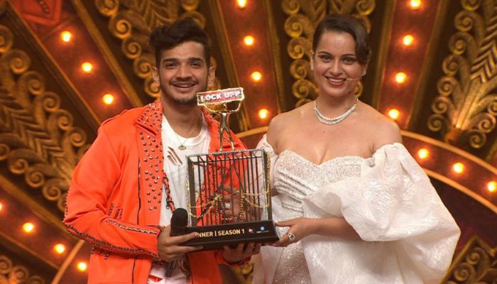 ‘Comedian’ Munawar Faruqui wins ‘Lock Upp’ hosted by Kangana Ranaut, goes home with Rs 20 lakh prize money