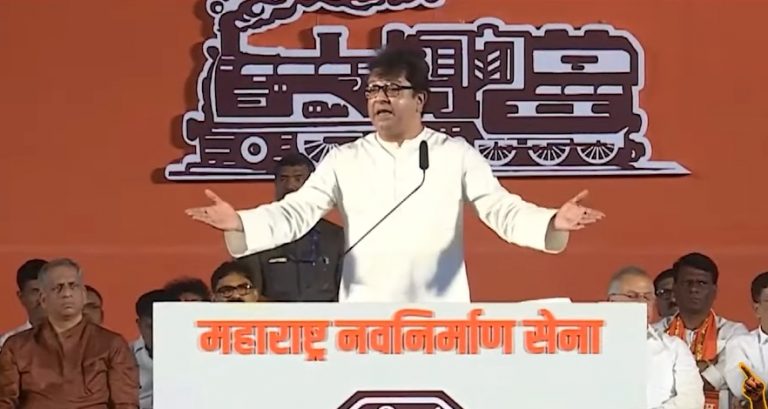 ‘Is it an Azaan concert here? Pull these loudspeakers down’: Raj Thackeray addresses mega rally, reiterates May 3 deadline to remove loudspeakers from mosques