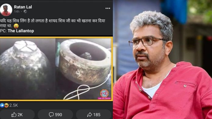 DU professor Ratan Lal booked for offending Hindu religious sentiments