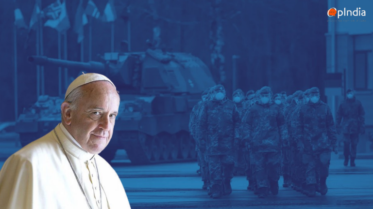 Pope Francis says NATO ‘barked at Russia’s door’ paving the way for the Ukraine-Russia war