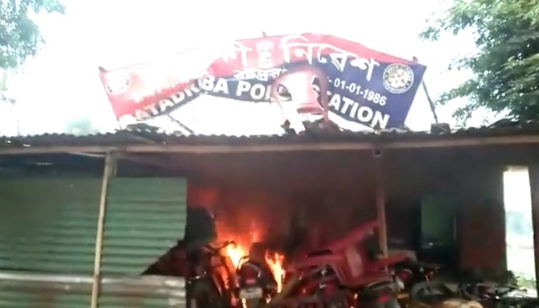 Assam: Mob burns down police station and assault cops after alleged custodial death of fish trader Safiqul Islam