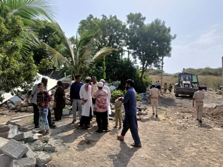 Gujarat: Illegal property of Botad don Siraj demolished, had threatened businessman with ‘Kishan Bharwad style’ assassination over Hanuman Chalisa loudspeakers