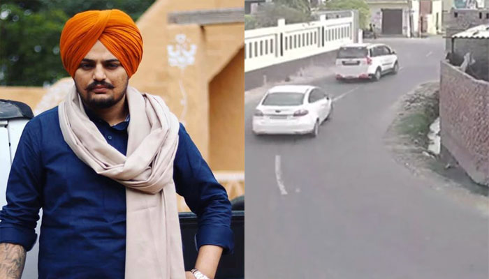 CCTV shows two cars tailing Sidhu Moosewala’s jeep moments before he was shot, additional security deployed at the singer’s house