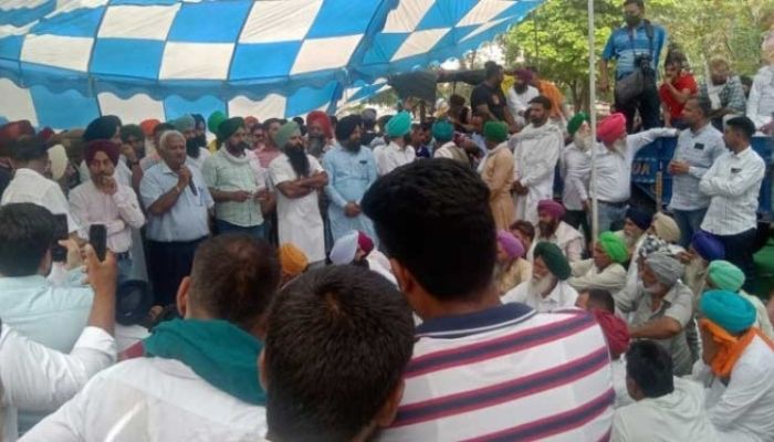 Punjab: Thousands of dairy farmers stage protest against the AAP government in the state